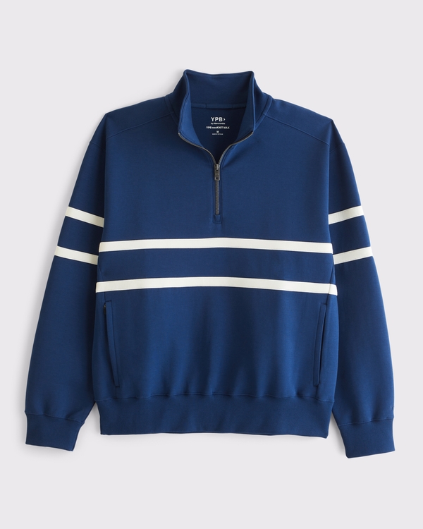 YPB neoKNIT MAX Half-Zip Sweatshirt, Midnight Blue view 1
