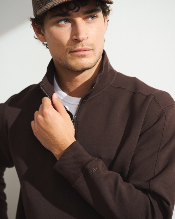 YPB neoKNIT MAX Half-Zip, Espresso view 1