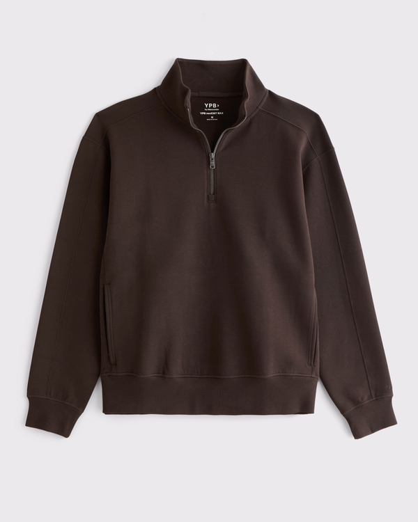 YPB neoKNIT MAX Half-Zip, Espresso view 1