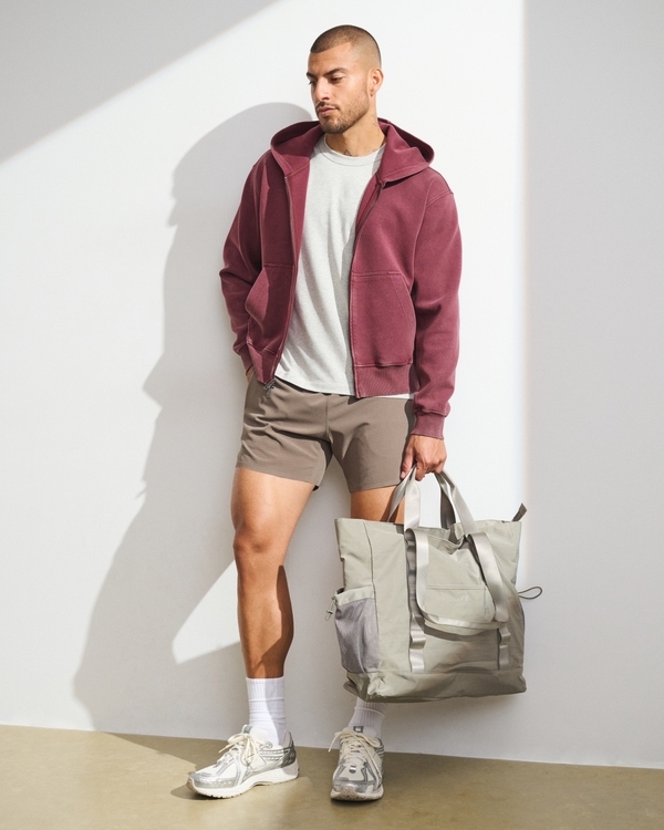 YPB neoKNIT MAX Full-Zip Hoodie, Wine Red view 2
