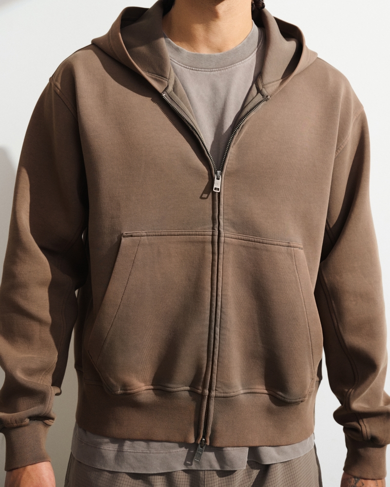 Men's YPB neoKNIT MAX Full-Zip Hoodie | Men's Tops | Abercrombie.com