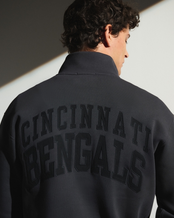 Cincinnati Bengals neoKNIT MAX Half-Zip Sweatshirt