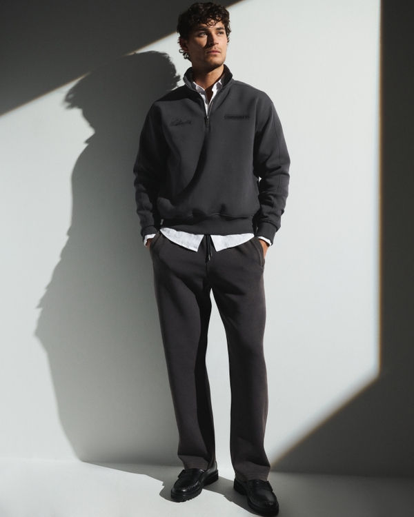 Washington Commanders neoKNIT MAX Half-Zip Sweatshirt, Black-commanders view 2