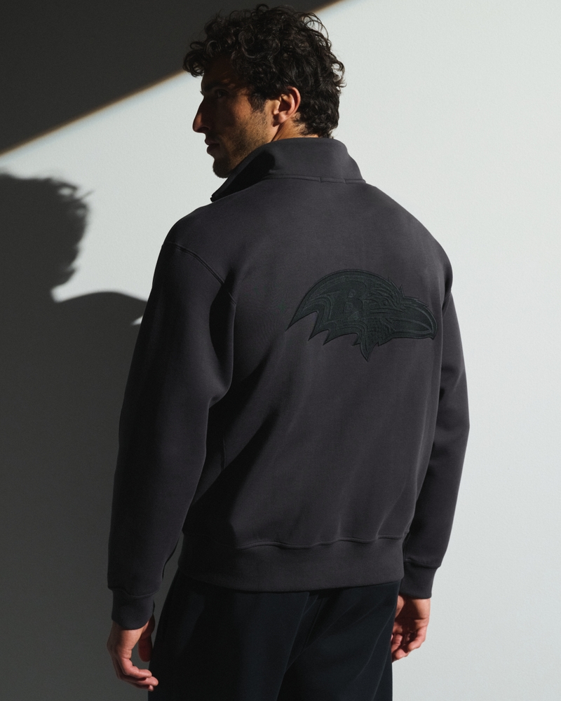 Baltimore Ravens neoKNIT MAX Half-Zip Sweatshirt - thumbnail 5