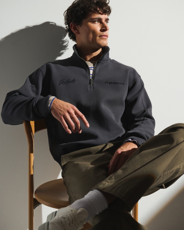 Los Angeles Chargers neoKNIT MAX Half-Zip Sweatshirt