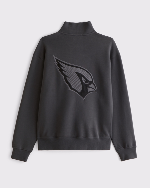 Arizona Cardinals neoKNIT MAX Half-Zip Sweatshirt, Black-cardinals view 1
