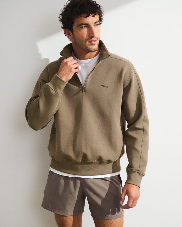 Men's YPB Barry's neoKNIT MAX Half-Zip Sweatshirt | Men's Tops