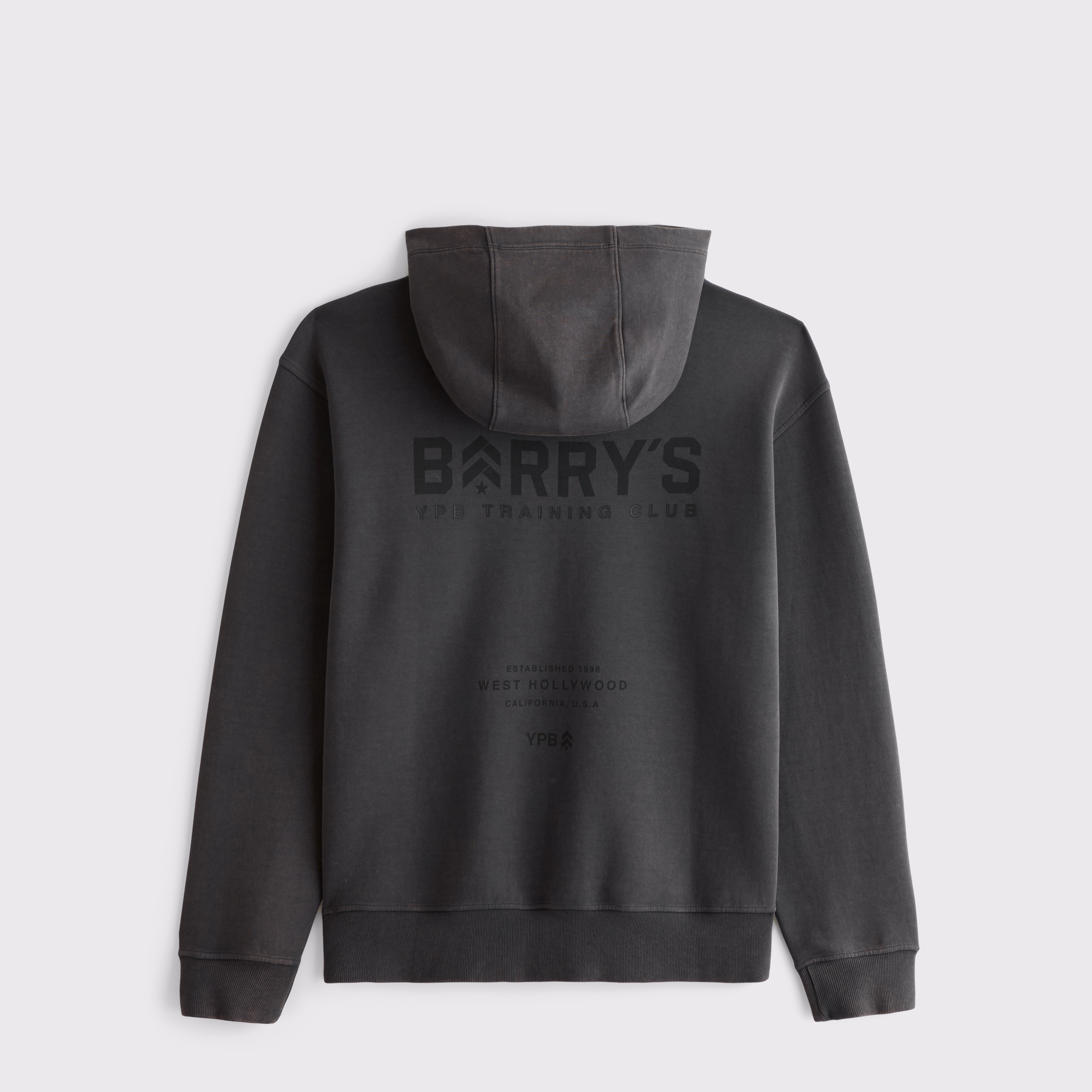 Мужское худи Abercrombie & Fitch YPB Barry's neoKNIT MAX Popover, цвет: Чёрный — фото 1