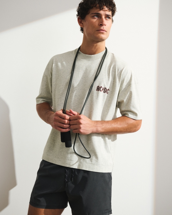 YPB ACDC Performance Cotton-Blend Gym Tee