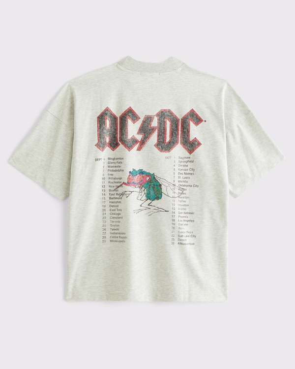 YPB ACDC Performance Cotton-Blend Gym Tee, Heather Gray view 1