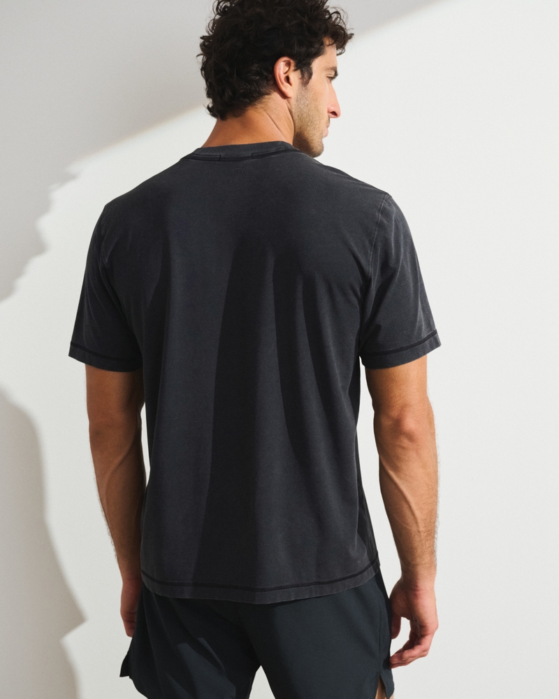 YPB On The Go Short-Sleeve Henley - thumbnail 6