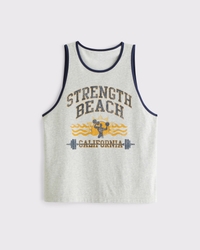 Camiseta sin mangas mezcla de algodón de alto rendimiento YPB