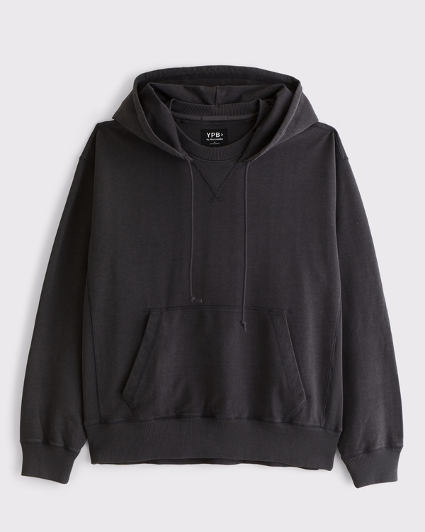 YPB Micro-Terry Popover, Washed Black view 1