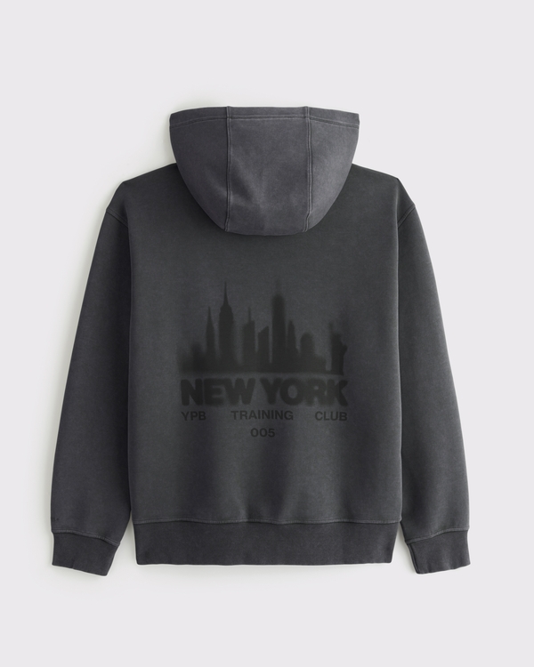 YPB neoKNIT MAX Popover Hoodie, Charcoal view 1