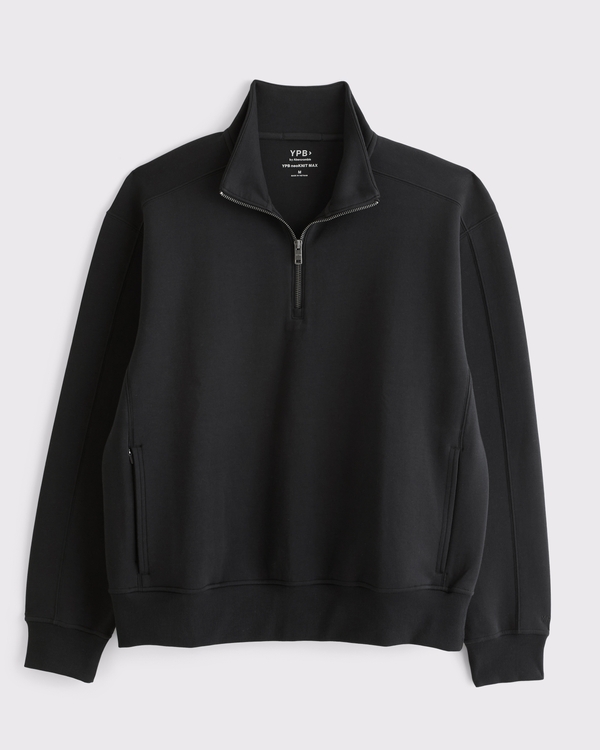 YPB neoKNIT MAX Half-Zip Sweatshirt, Black view 1