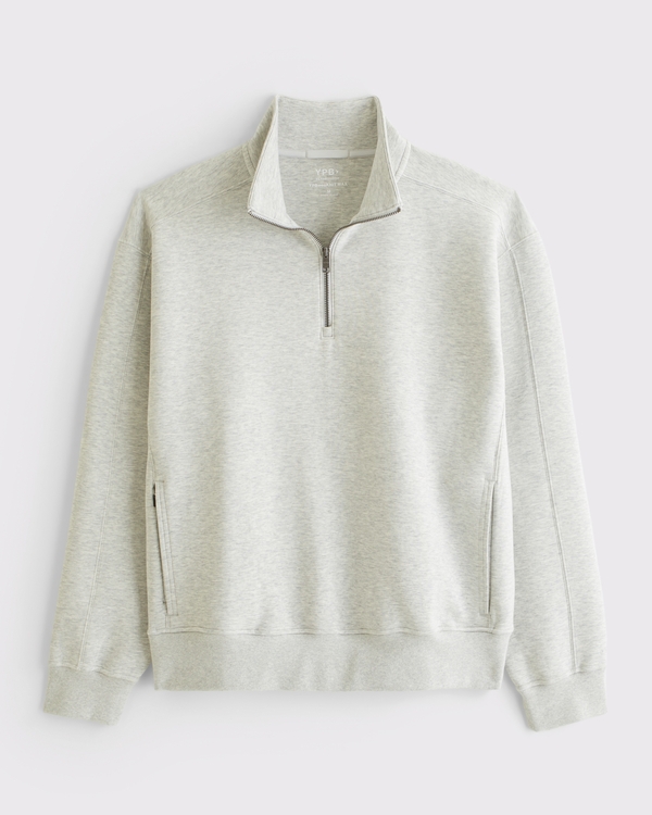 YPB neoKNIT MAX Half-Zip Sweatshirt, Heather Gray view 1