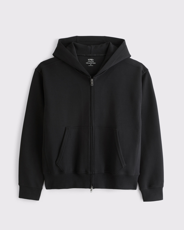 YPB neoKNIT MAX Lined Full-Zip Hoodie, Black view 1