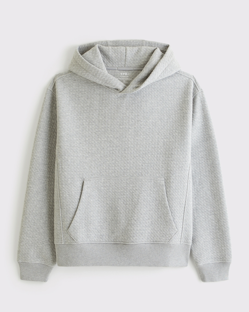 Men's YPB Waffle Texture Popover Hoodie | Men's Tops | Abercrombie.com