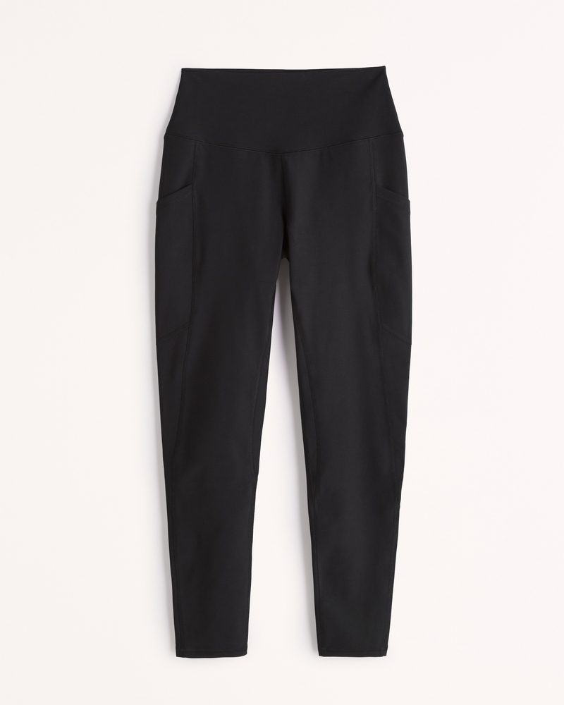 Athleta black full length leggings with side zip pockets size XS - $20 -  From Jean