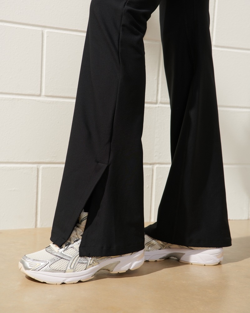 Petite Length Yoga Pants With Split Legs