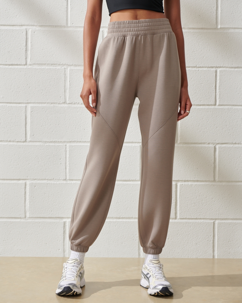 Hanas Pants Women's Casual Fashion Drawstring Elastic Waist Sweatpants  Solid Color Jogging Jogger Pants With Pockets 