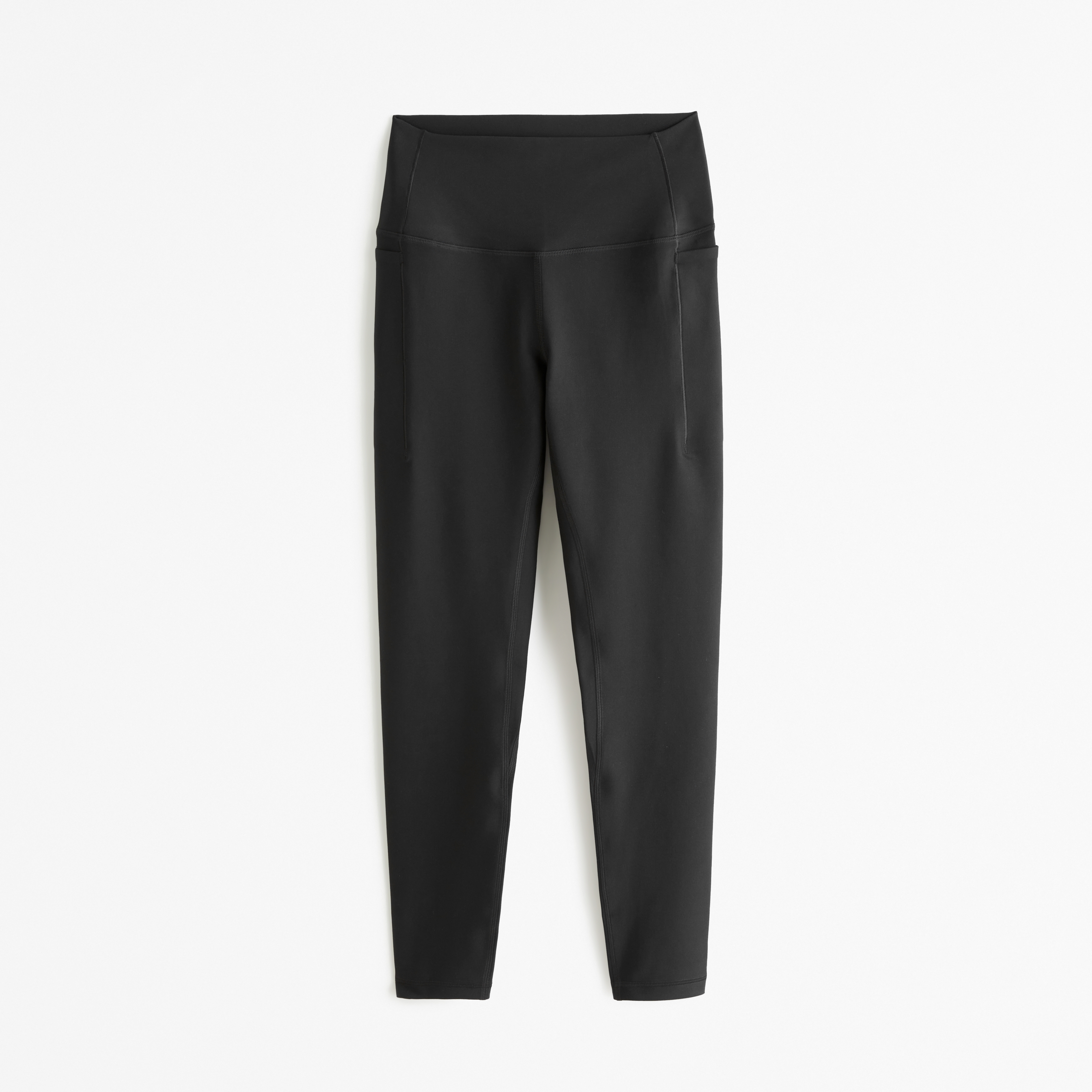 Abercrombie & Fitch Ypb Sculptlux 7/8-length Pocket Legging In Black