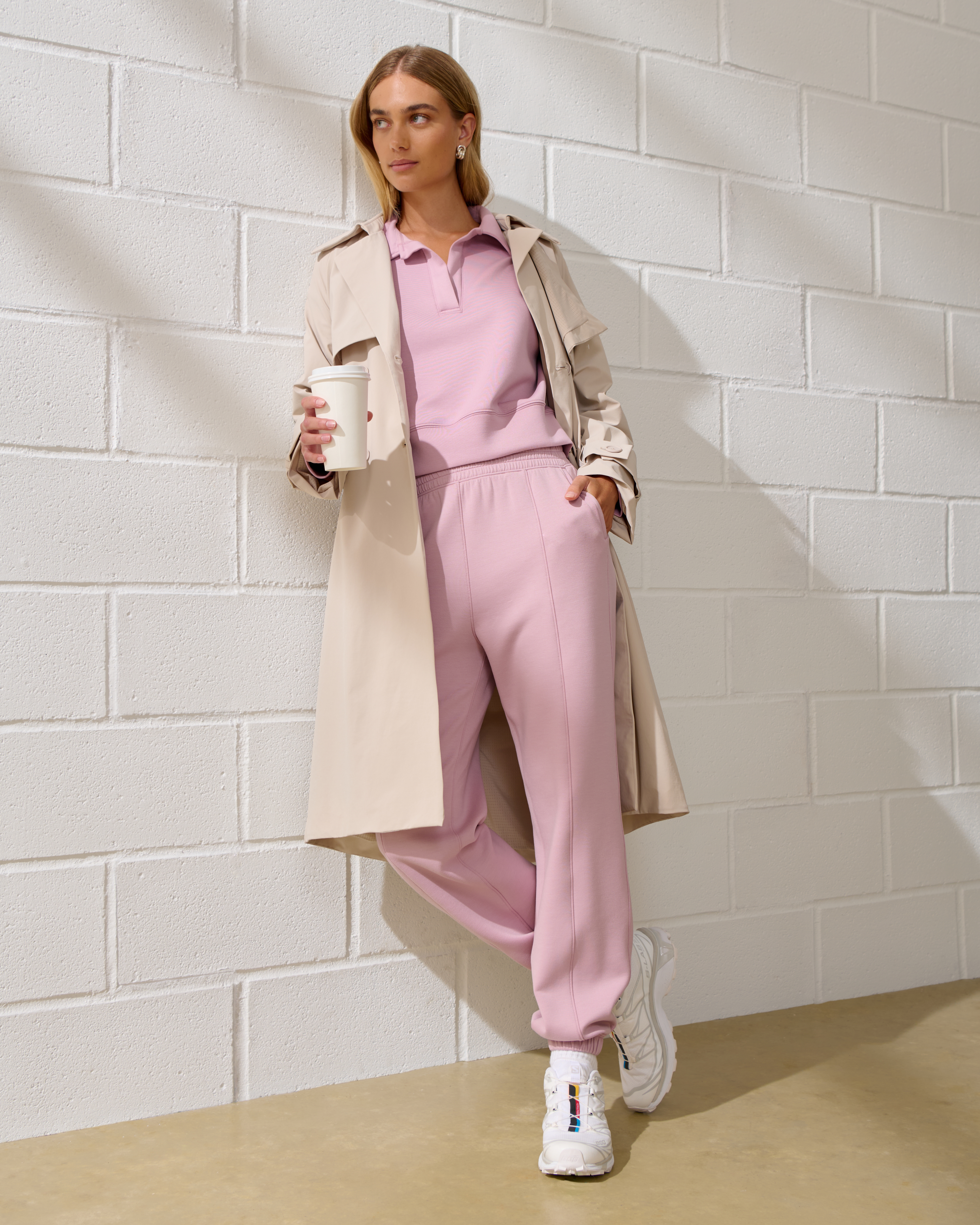 Abercrombie & Fitch Ypb Neoknit Sweatpant In Purple