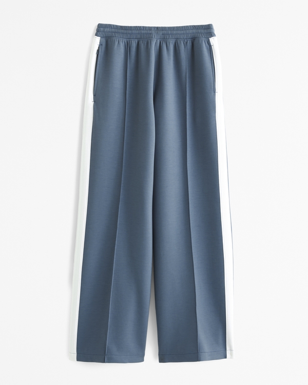 YPB neoKNIT Wide Leg Sweatpant, Light Blue view 1