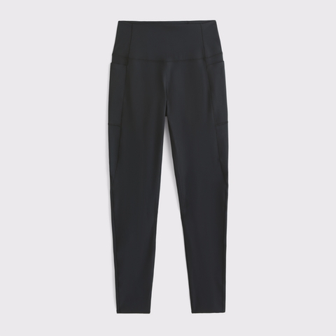 Женские леггинсы Abercrombie & Fitch YPB studioFLEX 7/8 с карманом
