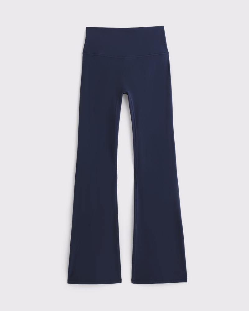 VIP【関税送料無料】希少 PALM ANGELS NAVY BLUE FLARED PANTS Palm Angels Women's' Logo Motif Track pants in Blue | LN-CC®