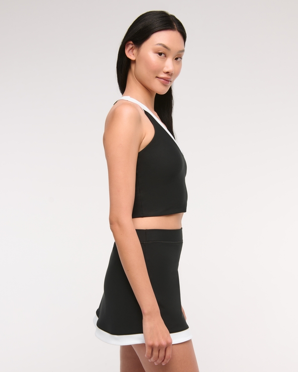 YPB sculptLUX Lined Clean Mini Skirt