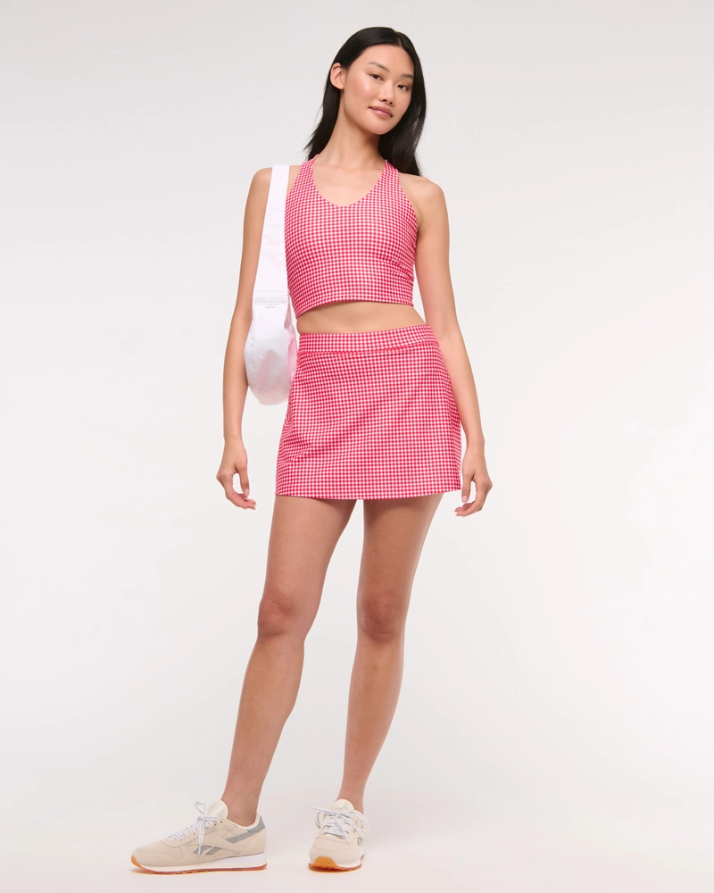 YPB sculptLUX Lined Clean Mini Skirt