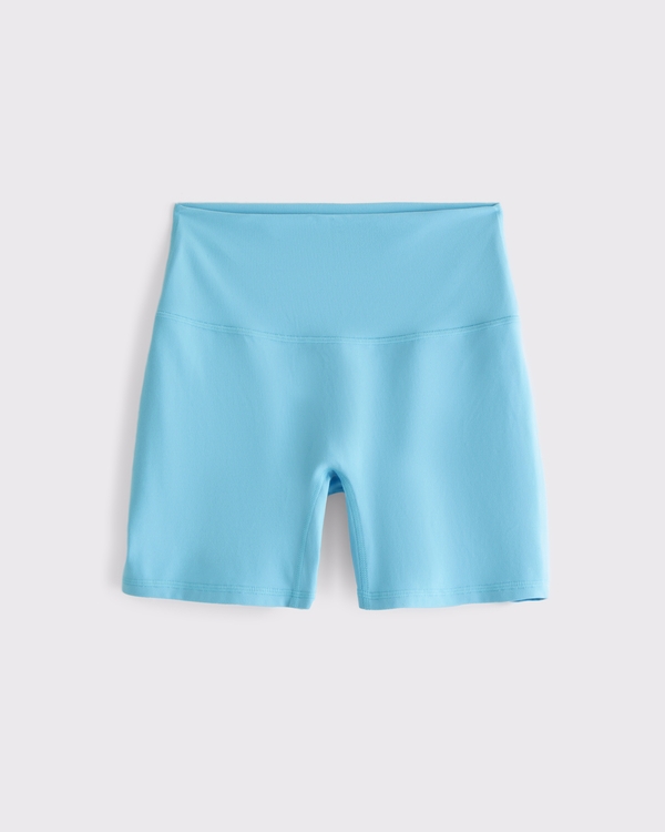 YPB studioFLEX Bike Short, Blue Topaz view 1