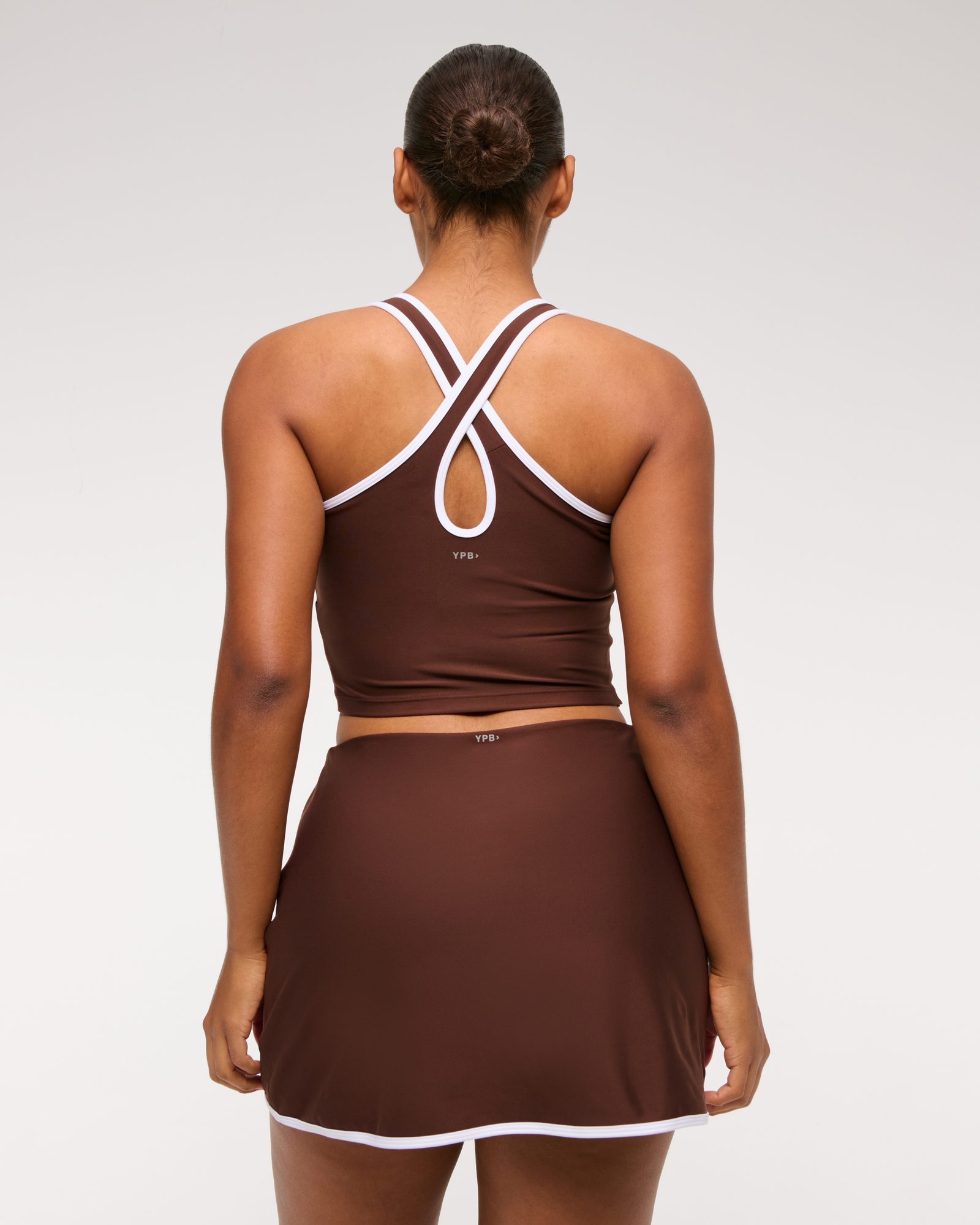 YPB sculptLUX Lined Asymmetrical Wrap Skirt