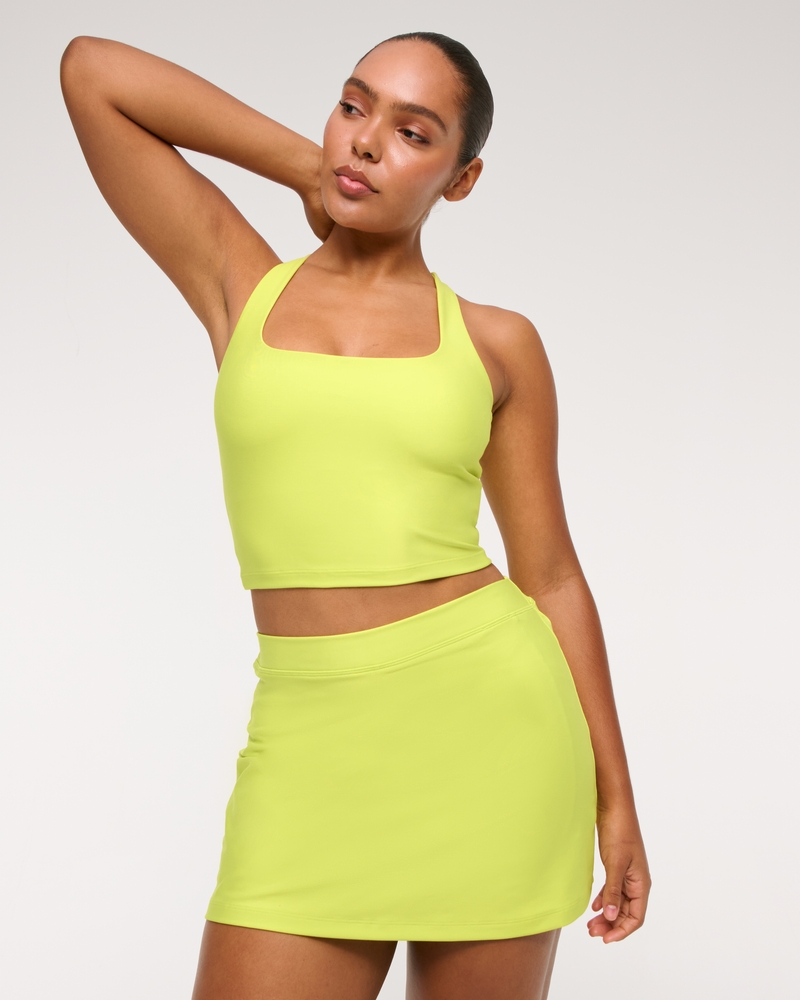 YPB sculptLUX Lined Clean Mini Skirt