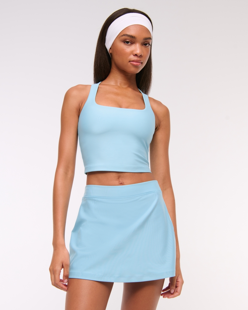 YPB sculptLUX Lined Clean Mini Skirt