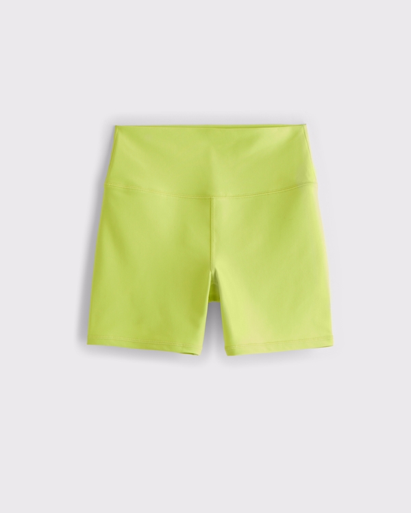 YPB sculptLUX Bike Short, Wild Lime view 2