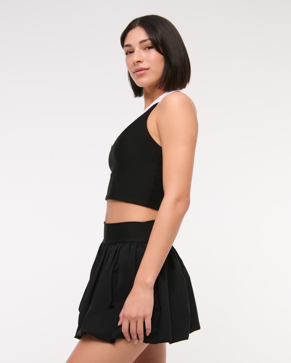 YPB motionTEK Bubble Hem Mini Skirt
