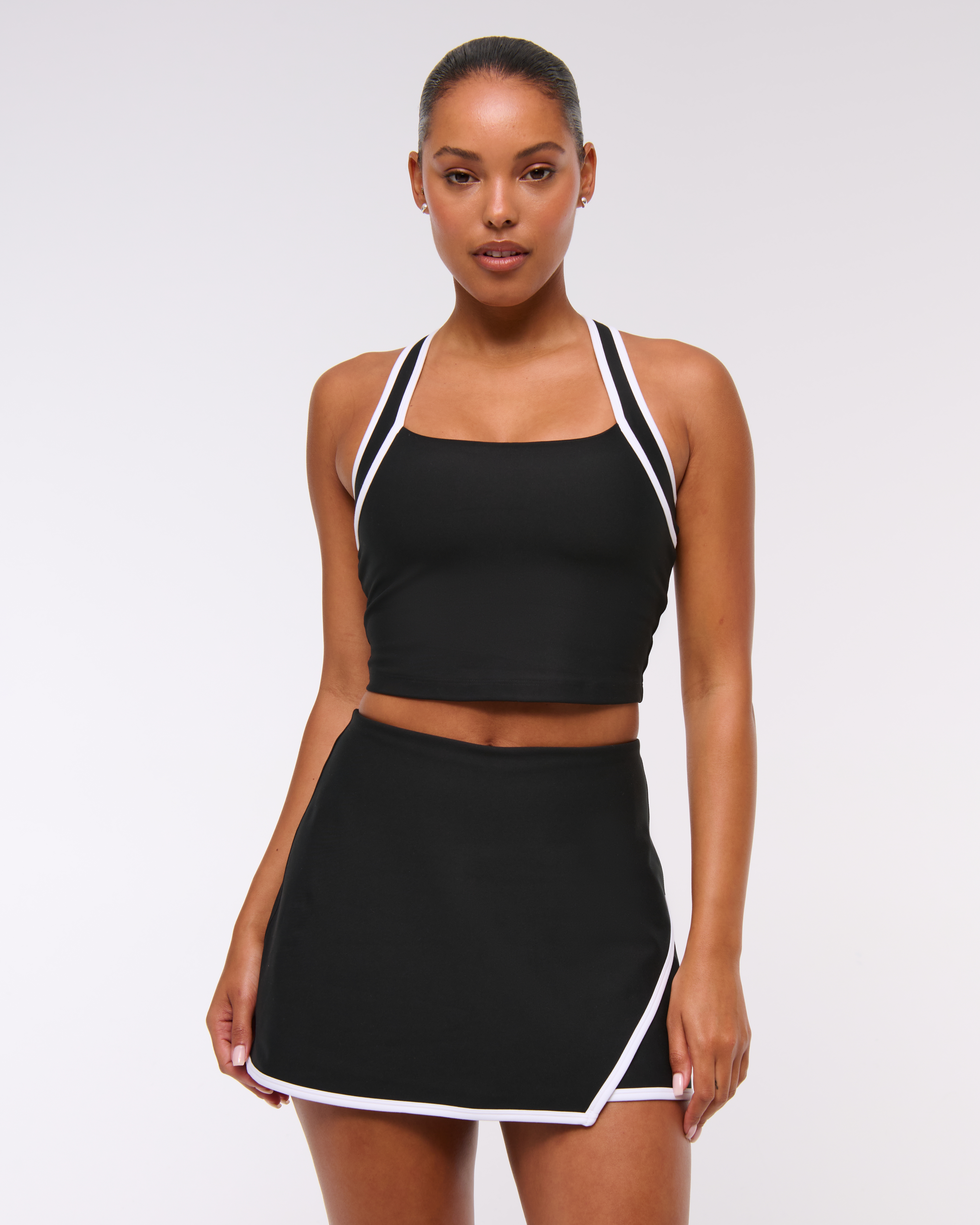 Женские юбки Abercrombie & Fitch YPB sculptLUX Lined Wrap Skirt — фото 3