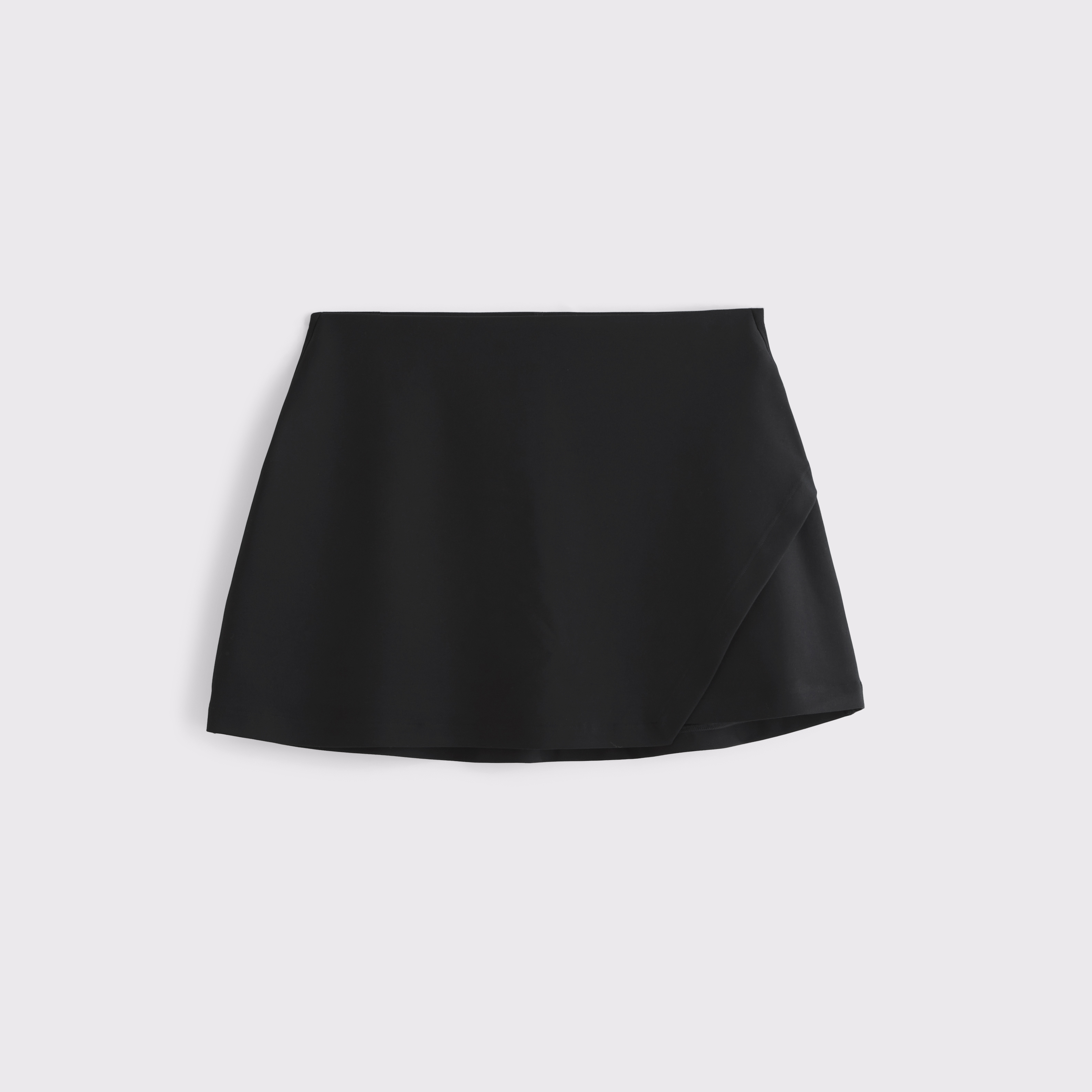 Женская юбка Abercrombie & Fitch YPB sculptLUX Lined Wrap, цвет: Чёрный