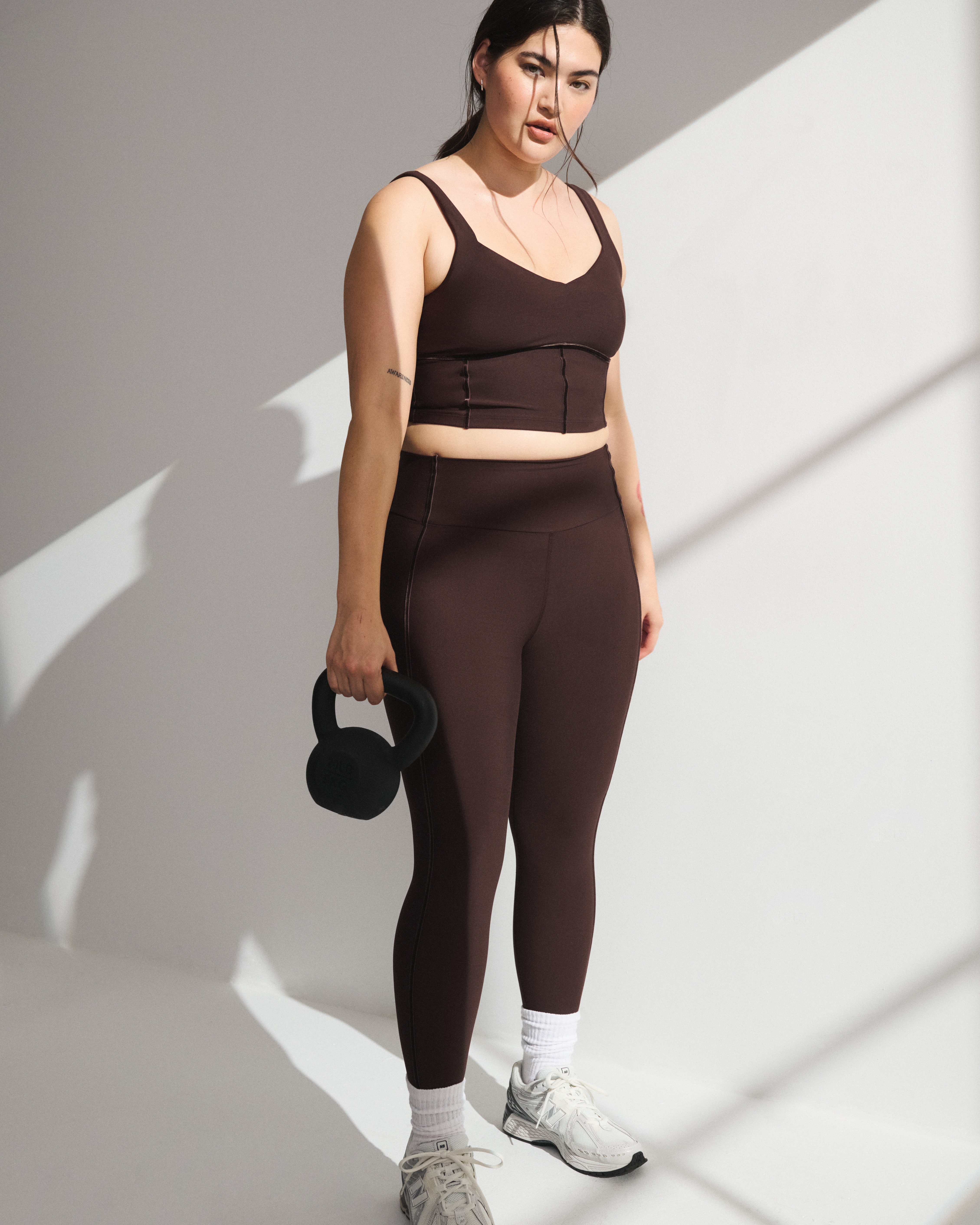 Abercrombie & Fitch Ypb Sculptlux Curve Love 7/8-length Legging