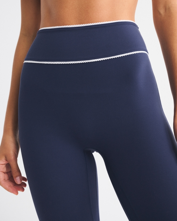 YPB studioFLEX 7/8-Length Legging, Navy view 2