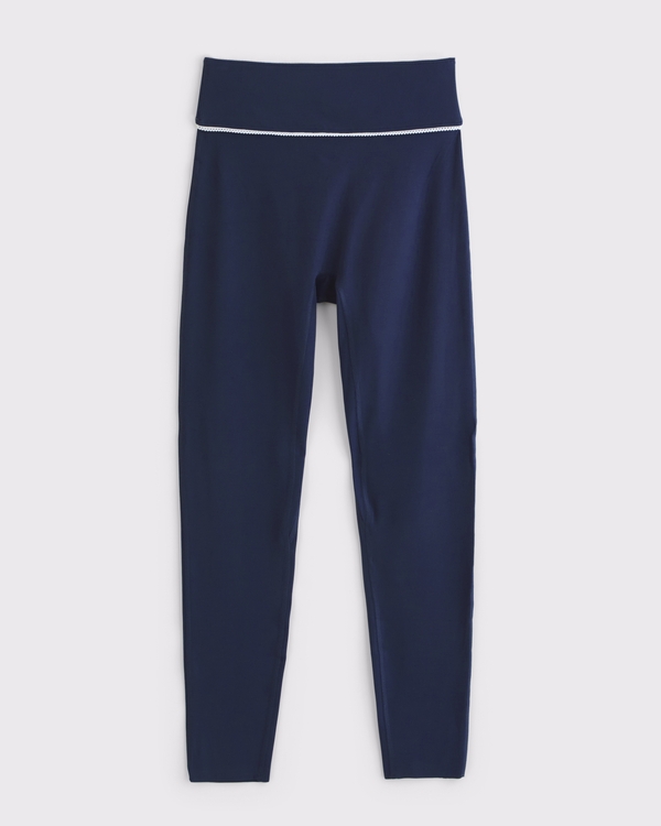 YPB studioFLEX 7/8-Length Legging, Navy view 1