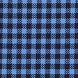 blue gingham