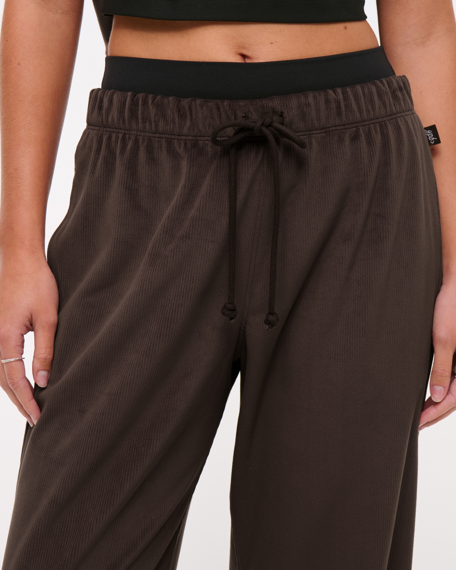 YPB superSOFT Rib Wide Leg Sweatpant