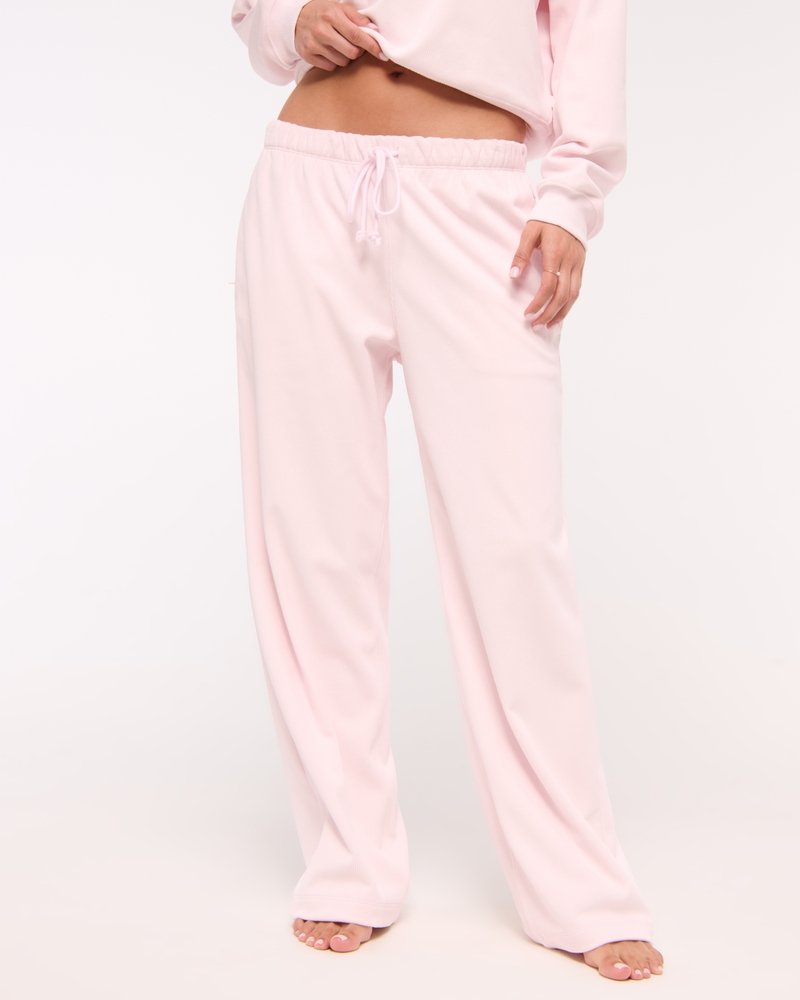 YPB superSOFT Rib Wide Leg Sweatpant