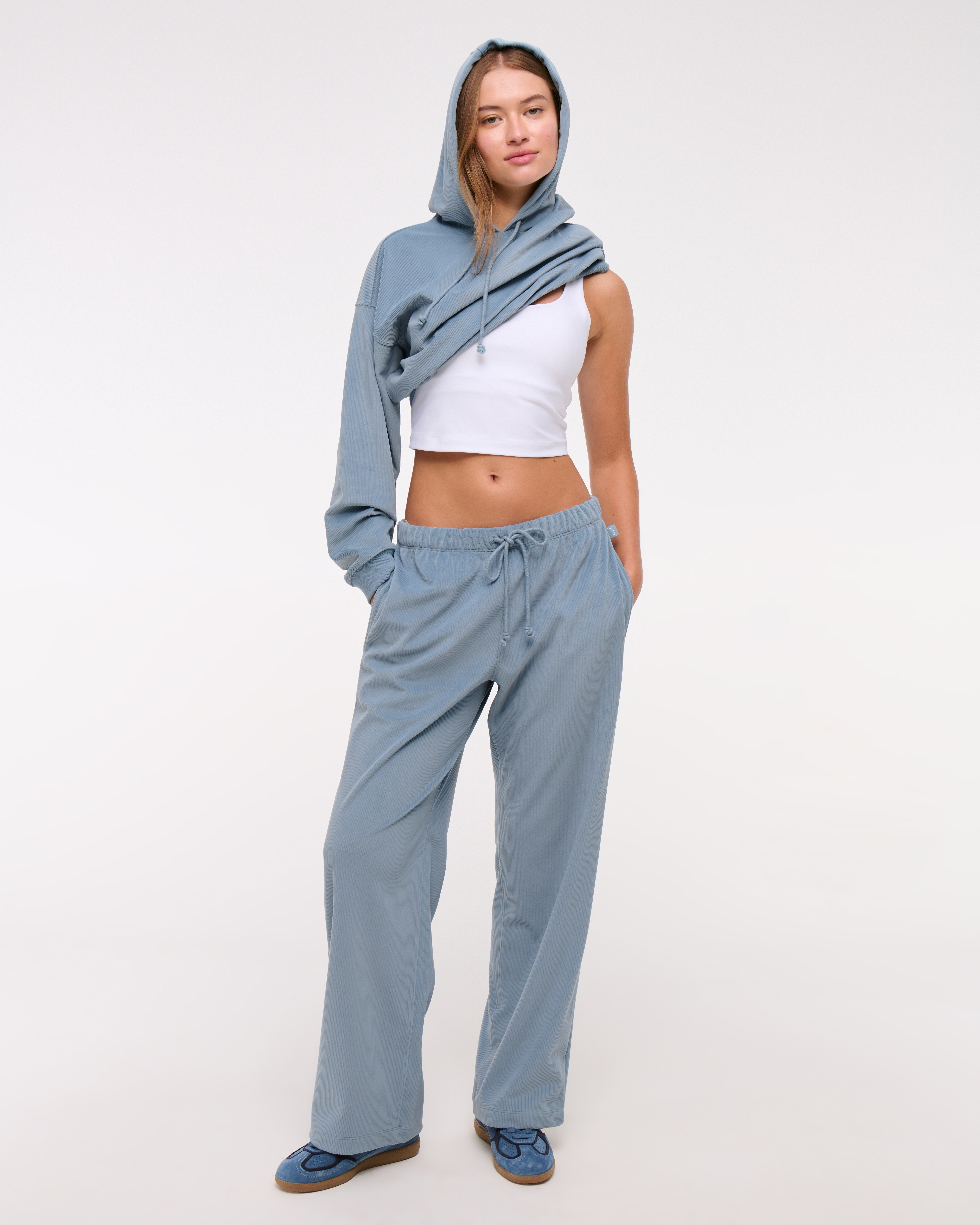 Women's YPB superSOFT Rib Wide Leg Sweatpant | Women's