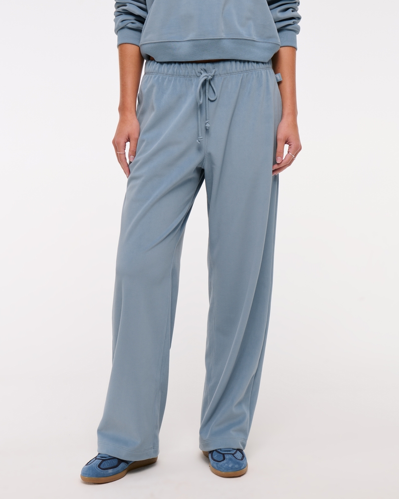 YPB superSOFT Rib Wide Leg Sweatpant