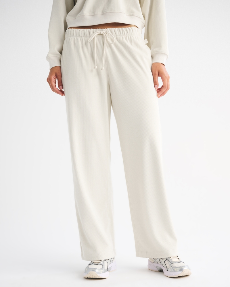 YPB superSOFT Rib Wide Leg Sweatpant