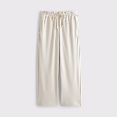 Женские брюки Abercrombie & Fitch YPB superSOFT Rib Wide Leg Sweatpant